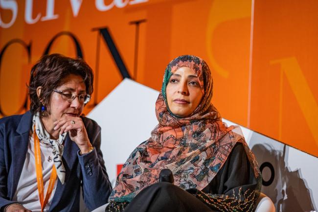 Tawakkol Karman, Premio Nobel per la pace 2011